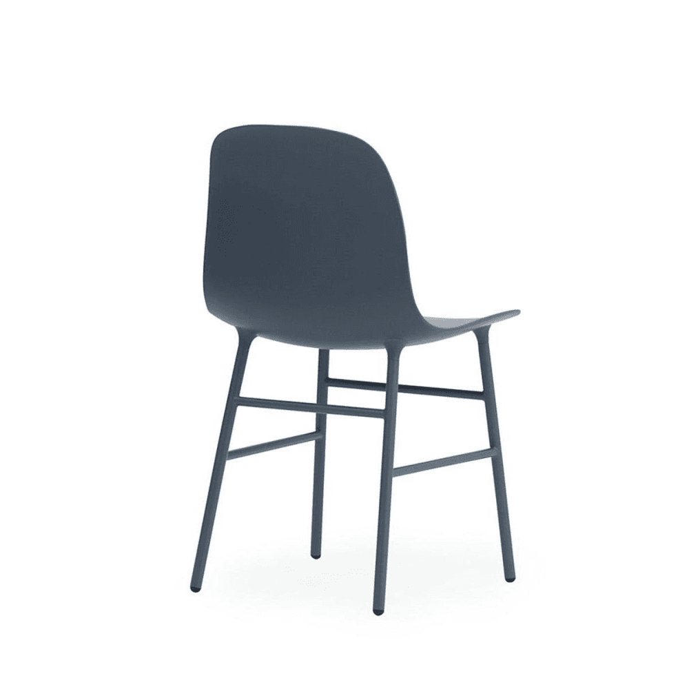 Form Dining chair, L48 x H80 x D52cm, Blue