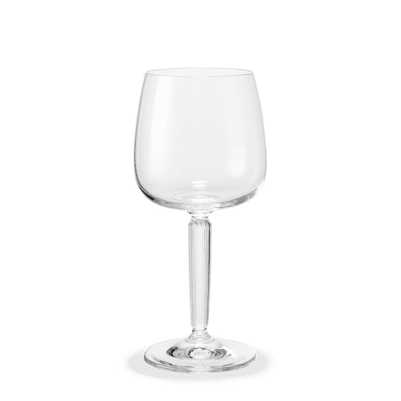 Hammershøi Set of 2 White Wine Glasses, 350ml, Clear