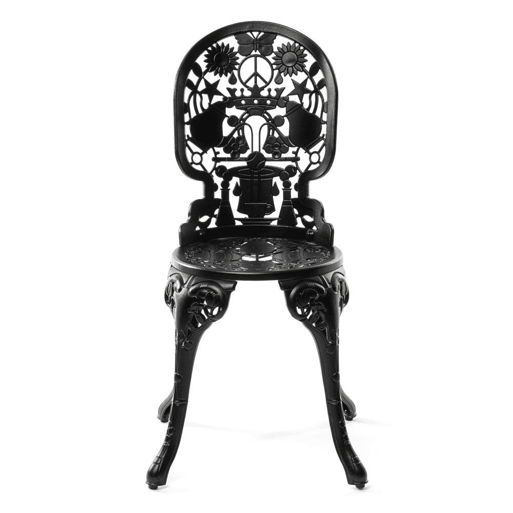 Industry Dining chair, H92 x L40cm, Black