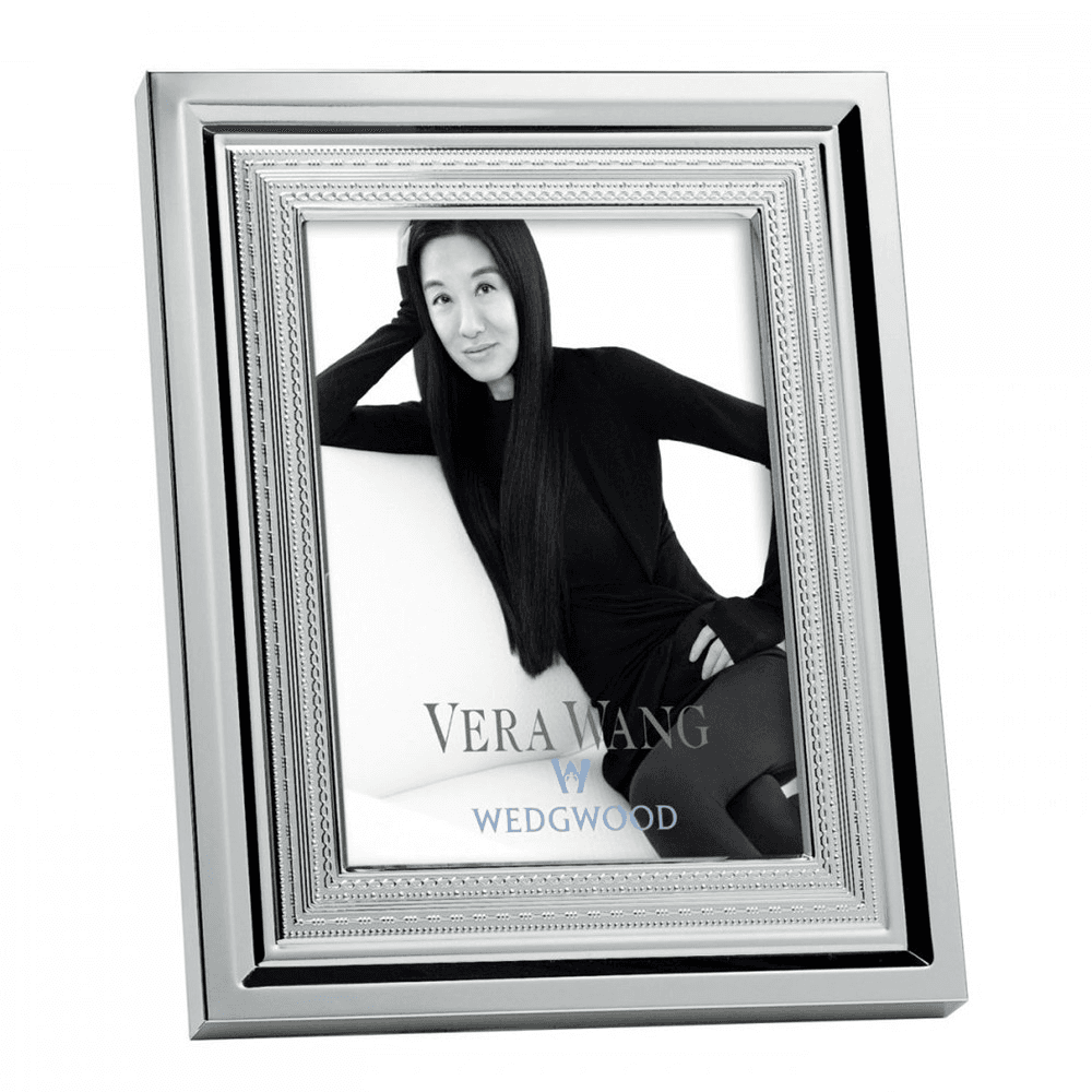 Vera Wang With Love Photograph Frame, 8 x 10", Silver Plate