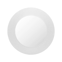 Image showing the All Saints, Wall Mirror, White, White product.