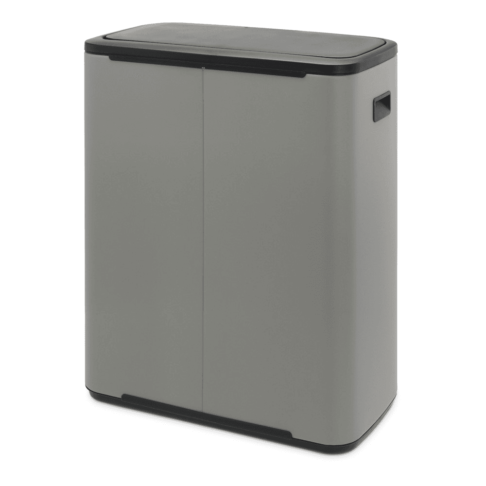 Bo Touch bin, 30 litre, Mineral Concrete Grey
