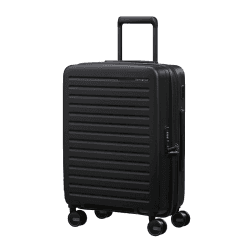 Image showing the RestackD Cabin Suitcase, H55 x L40 x W20cm, Black product.