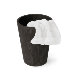 Image showing the Mezza Bin, H26 x W20 x D20cm, Dark Brown product.