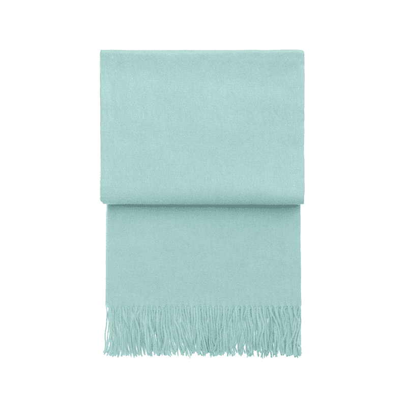 Classic Plaid Throw, H200cm x W130cm, Lagoon
