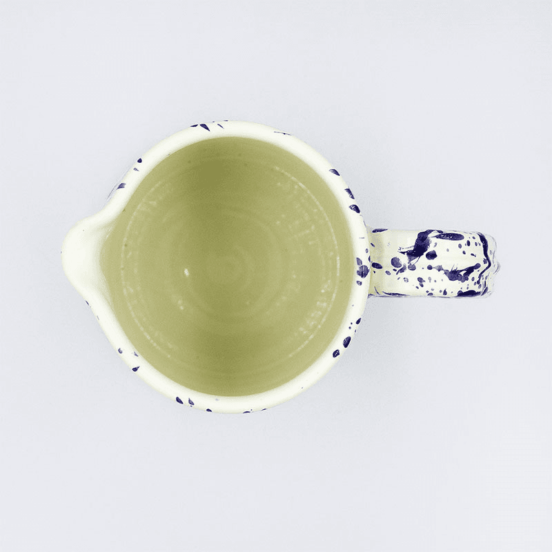 Splatter Jug, H14cm, Blueberry