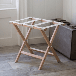 Image showing the Weekend folding luggage rack, H50 x W55 x D38cm, Natural product.