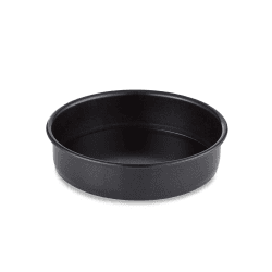 Image showing the Precision Plus Loose Base Sandwich Tin, 23cm, Black product.