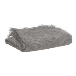 Image showing the Zoe Bath towel, 70 x 140cm, Storm Grey product.