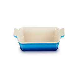 Image showing the Stoneware Heritage Rectangular Dish, 19cm, Azure product.