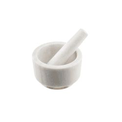 Image showing the Pestle & mortar, Dia14 x H8cm, Acacia Wood / Marble product.