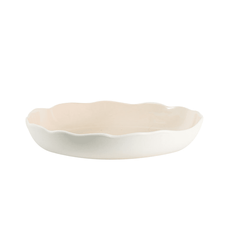 Plume Deep Dish, D27.5cm, Nude