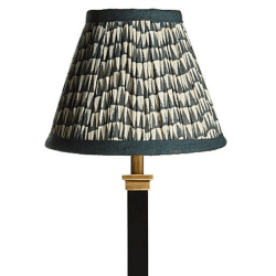 Image showing the Empire Shade, 16cm, Teal with Inky Black Tape product.