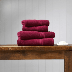 Image showing the Supreme Hygro Bath Towel, Raspberry product.