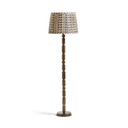 Image showing the Jameo Floor Lamp, H139cm, Antique Bronze product.