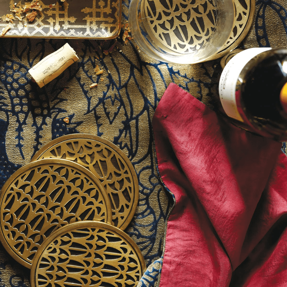 Fortuny Set of 4 coasters, 10cm, Venise