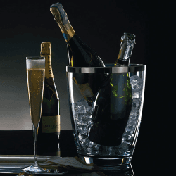Image showing the Elegance Collection Pair of champagne flutes product.