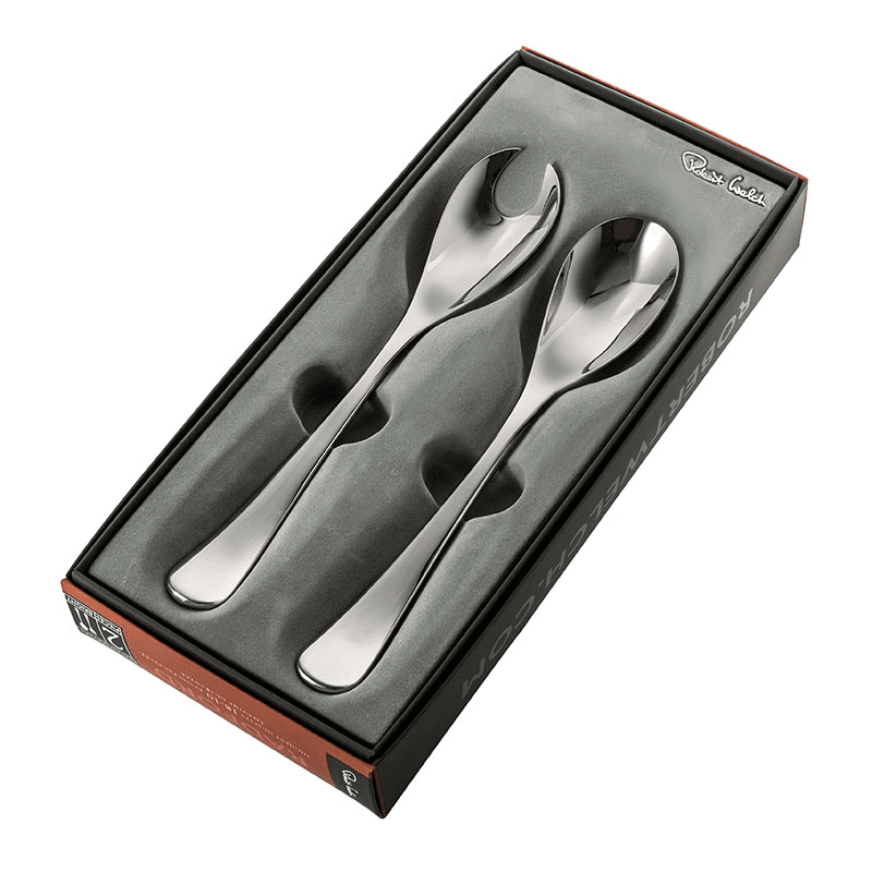 Radford Traditional Salad Servers, Stainless Steel