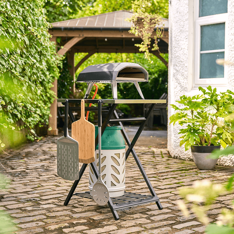 Folding Table, H70cm, Silver