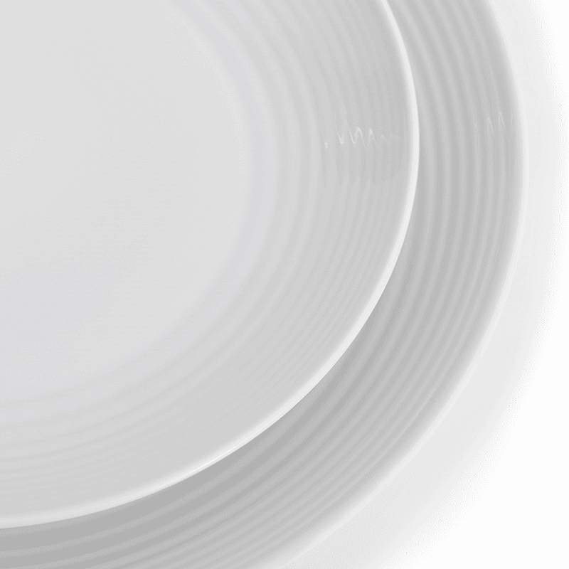 Gordon Ramsay Maze 16 Piece Dinnerware Set, White