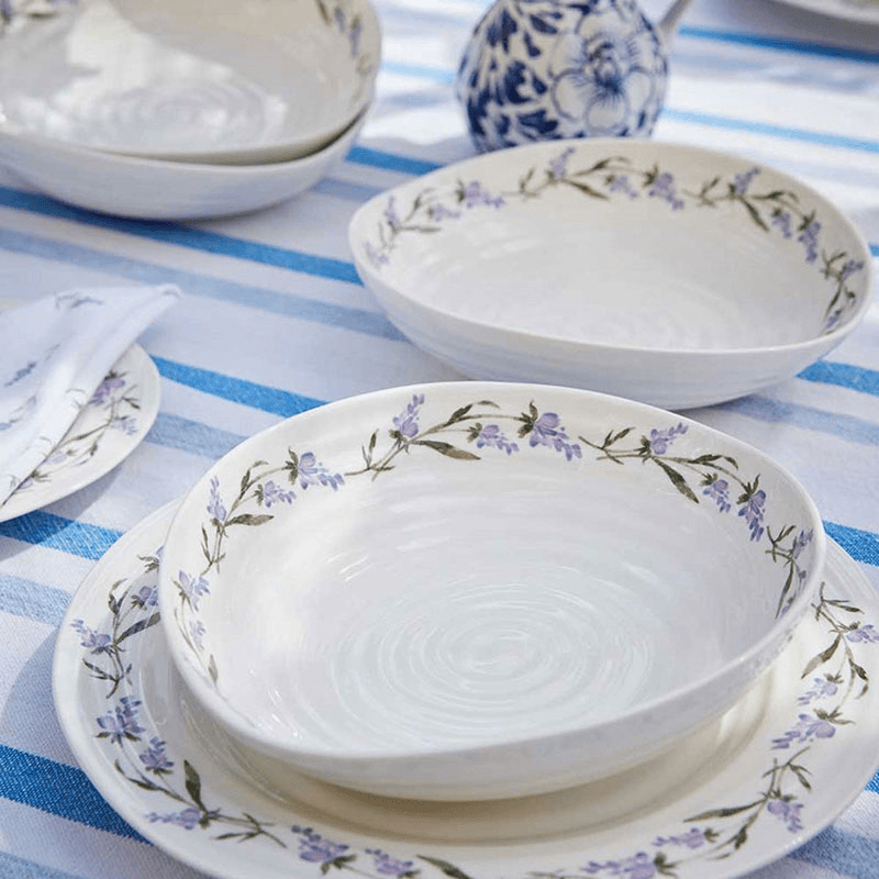Lavandula Serving Bowl, D33cm, Multi