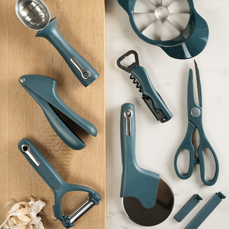 Garlic Press, Blue