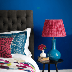 Image showing the Nellie Table lamp - base only, H34 x W22cm, Turquoise Glaze product.