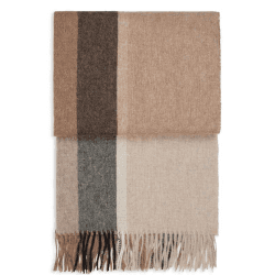 Image showing the Manhattan Throw, H130 x W200cm, Beige product.