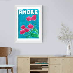 Image showing the Keren Parmley Amore Print, Multi product.