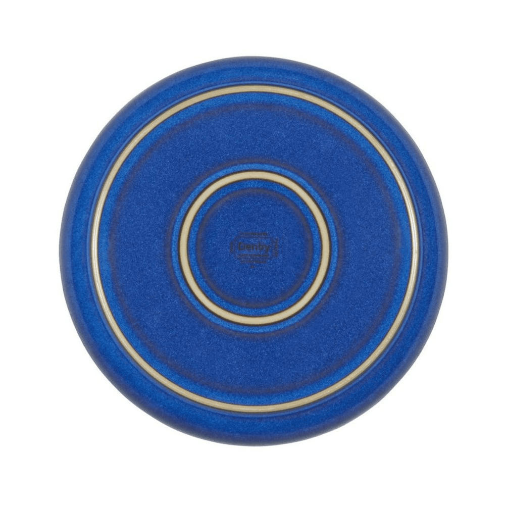 Imperial Blue Coupe plate, 21 x 2.5cm