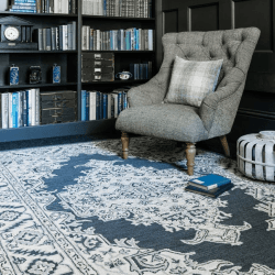 Image showing the Bronte Rug - 1.6 x 2.3m; Shadow, L160 x W230cm product.