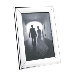 Image showing the Modern Photograph frame, 10 x 15cm, Stainless Steel product.