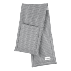 Image showing the Pique Oven gloves, 22 x 100cm, Morning Grey product.