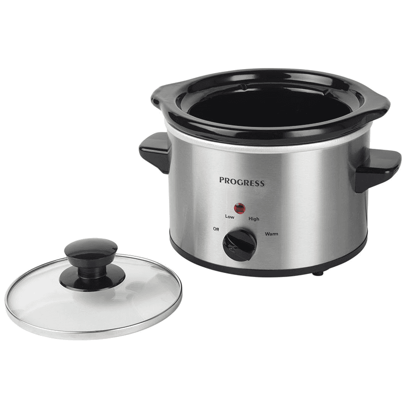 Slow Cooker, 1.5L, Stainless Steel