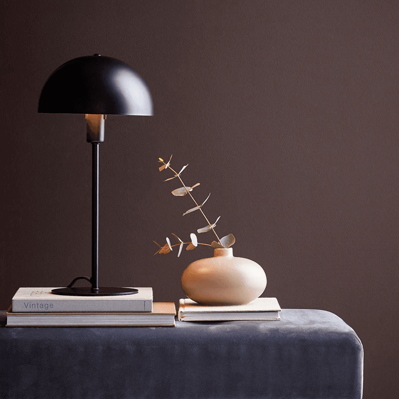 Ellen Table Lamp, H40cm, Black