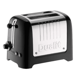 Image showing the Lite 2 slot toaster, Black product.