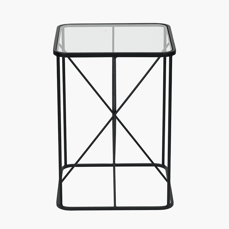 Roxy Side Table, Black