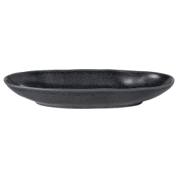 Image showing the Livia Oval Platter, D41cm, Matte Black product.