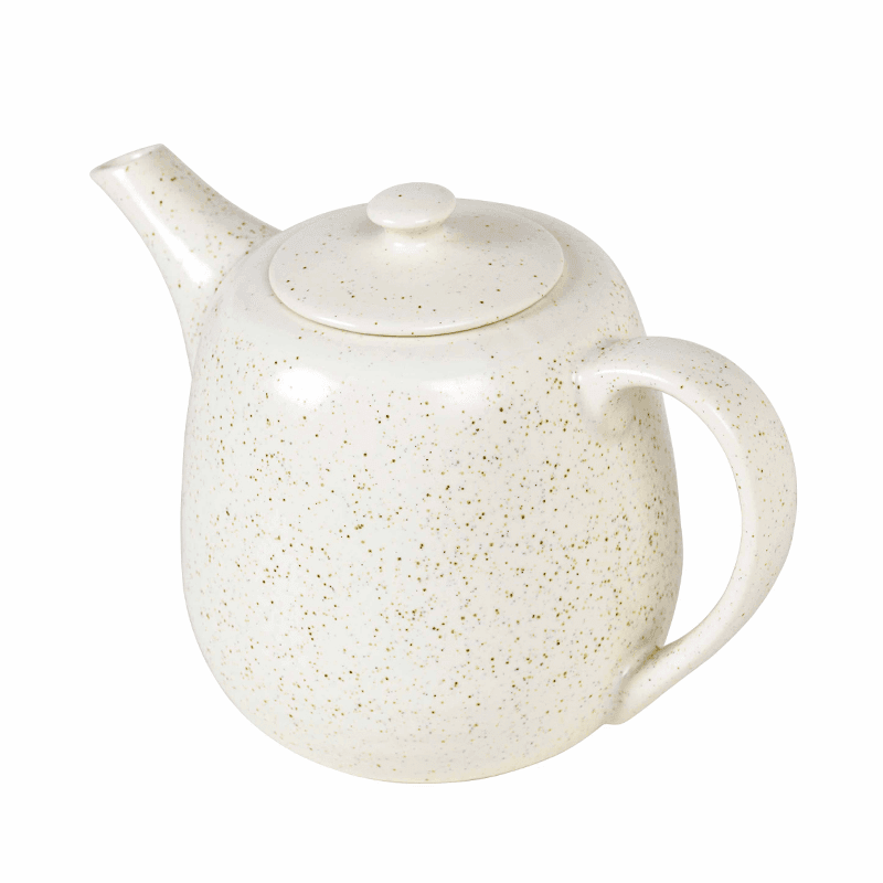 Nordic Vanilla Tea Pot, 1.3L, Off White