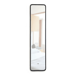 Image showing the Hub Leaning Mirror, 37 x 157cm, Black product.