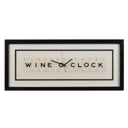 Image showing the 'Wine O'Clock' Clock product.