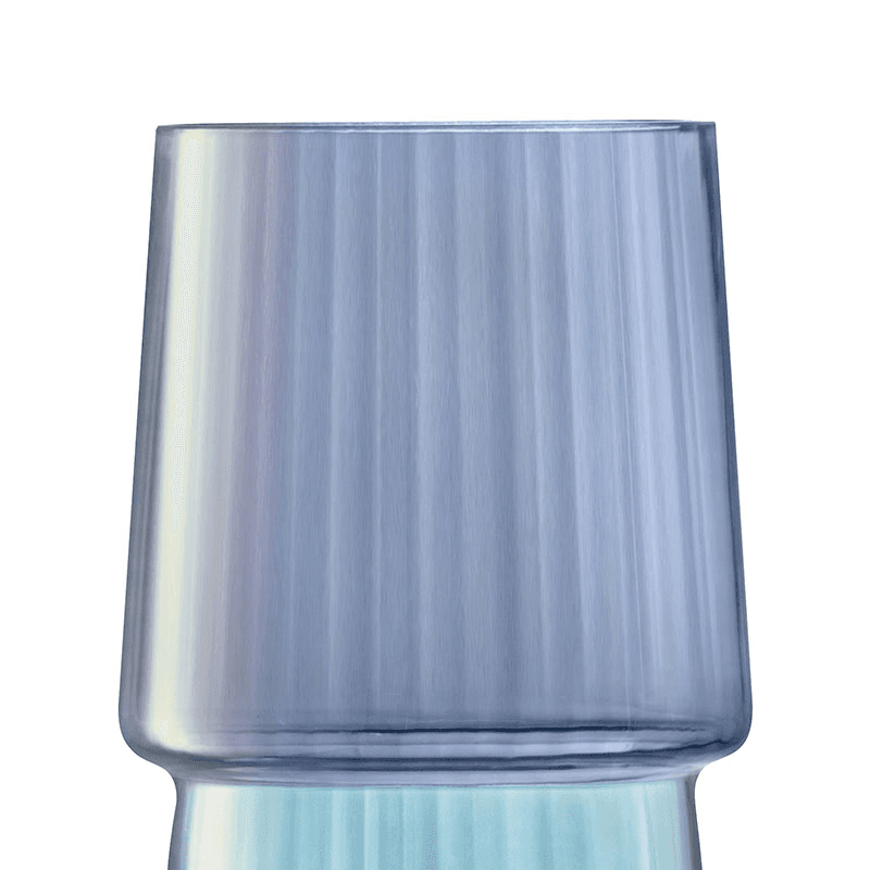 Gems Vase, H32cm, Sapphire