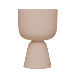 Image showing the Nappula Plant Pot, Beige, Small, Beige product.