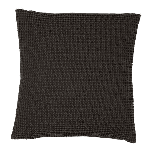 Maia Cushion, 45 x 45cm, Carbone