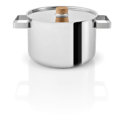 Image showing the Nordic kitchen Pot, 4 Litre, stainless steel product.