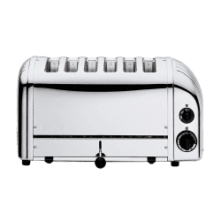 Image showing the Classic Vario 6 slot toaster, Polished Stainless Steel product.