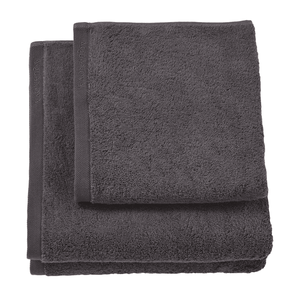 London Bath towel, 70 x 130cm, Graphite