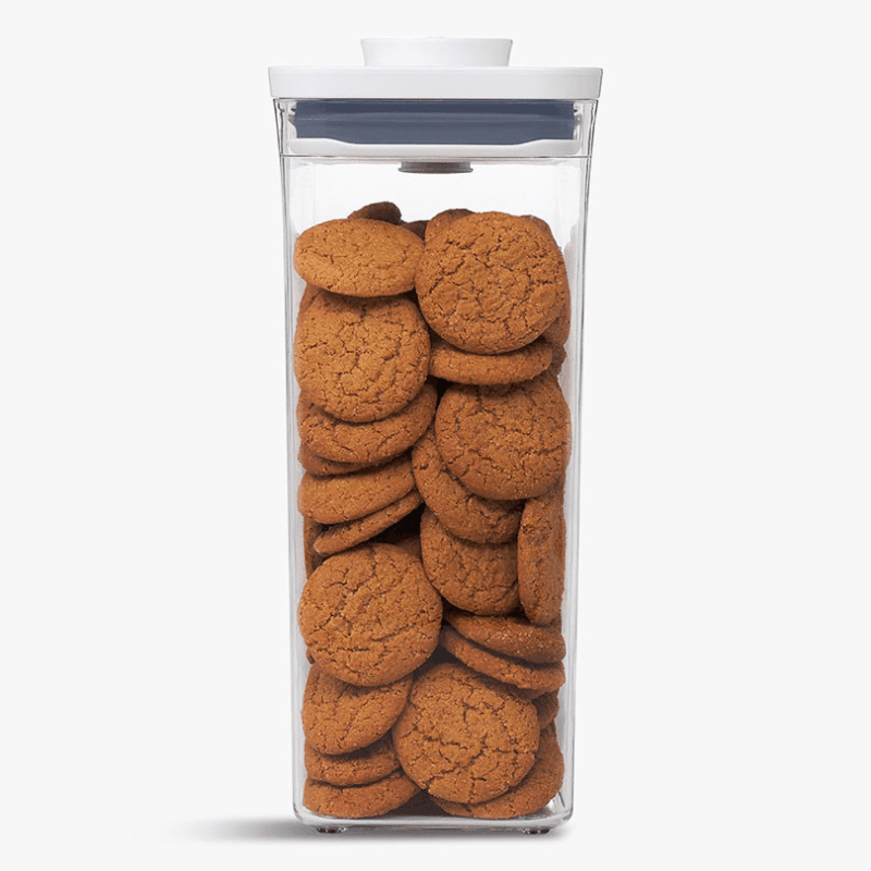 Good Grips Pop Rectangle Medium Storage Conatiner, 2.6L, Clear