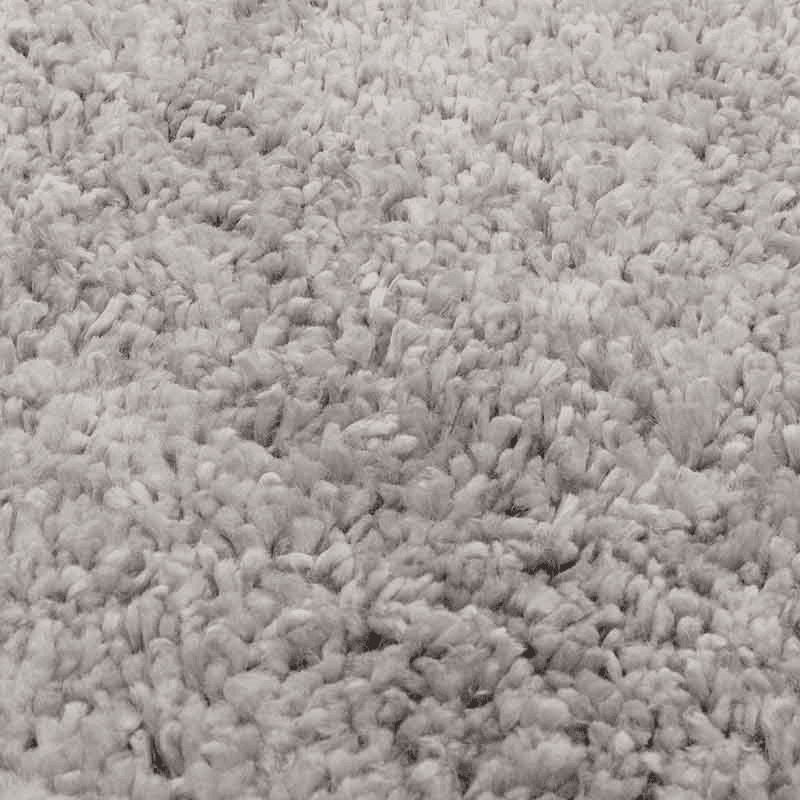 Ritchie Modern Plain Shaggy Rug, 120 x 170cm, Light Grey