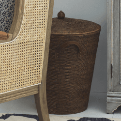 Image showing the Levant Laundry basket, H55 x D45cm, Rattan product.